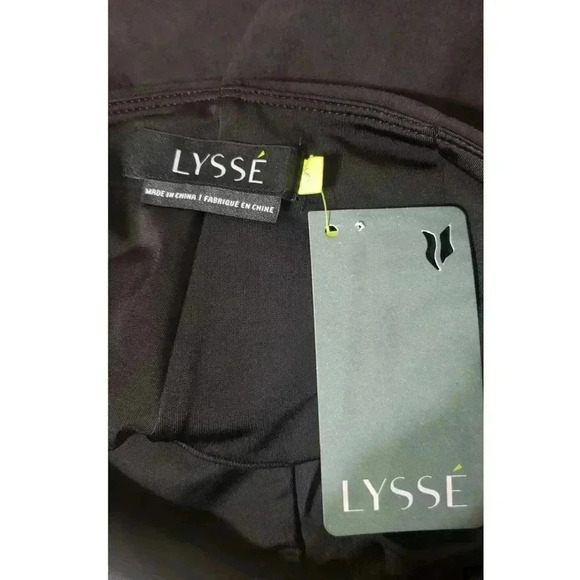 Lysse‎ Leggings faux suede black womens size small new with tags - Picture 5 of 5